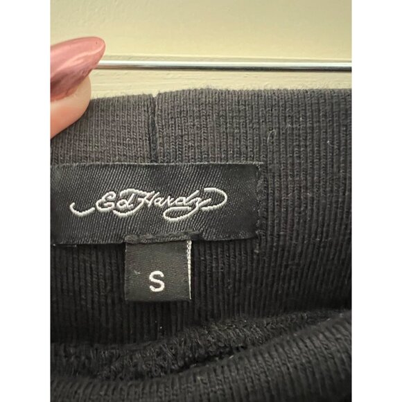 NWT- ED HARDY COLORFUL FLASHBOARD TATTOO PRINT TRACK PANTS / SWEATPANTS - SIZE S - Picture 5 of 5